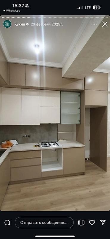 маленькая видеокамера для дома: Кухонные гарнитуры под заказ - Современные проекты: прямые и — 4