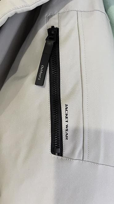 плащ полатка: Куртка, XL, Б/у, С утеплителем, Внутренние и внешние карманы, Двухслойная ткань, Затяжка внизу куртки — 9