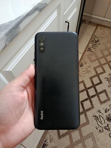 mi tab: Redmi, Redmi 9A, Б/у, 32 ГБ, цвет - Черный, 2 SIM — 2