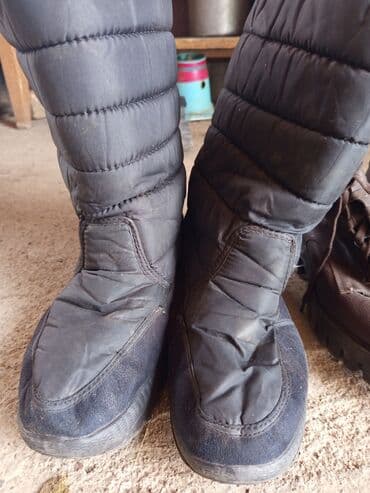 фирменная обувь из италии: Зимняя обувь, несколько пар. 1) Детские кожаные ботинки, черные - — 4