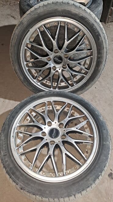 колёса на матиз: Колеса в сборе 215 / 45 / R 17, Лето, Б/у, Комплект, Легковые, Литые, отверстий - 5 — 2