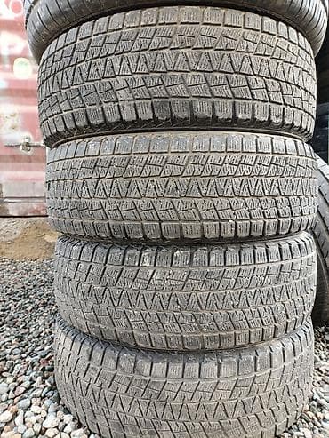 e34 520: Шины 225 / 65 / R 17, Зима, Б/у, Комплект, Внедорожные (АТ/МТ), Япония, Bridgestone — 2