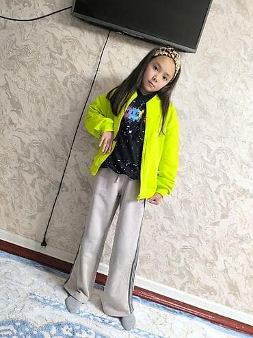 nike tech fleese: Детский неоново‑лаймовый бомбер на молнии. Бренд " Pelican " - — 4