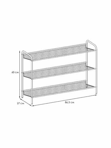купить обувную полку: Полка для обуви, Новый, Железо, Бесплатная доставка, Платная доставка — 3