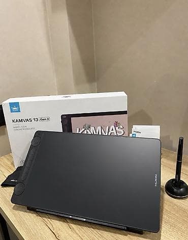 Huion, Б/у, Размер A4, Кабель, Совместим с Windows, macOS