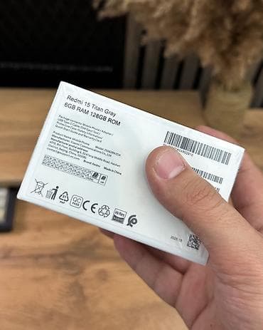 redmi poko: Redmi, Redmi 15, Новый, 128 ГБ, цвет - Серый, 2 SIM — 2