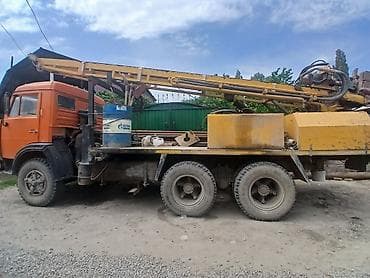 Буровая установка на базе КАМАЗ 6x6 - Полноразмерный внедорожный