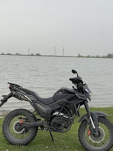 электр мото: Эндуро/адвентур мотоцикл (чёрный)состояние идеал сел и поехал Мотор — 1