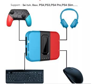 мышь: Конвертор для клавиатуры и мыши, адаптер для контроллера геймпада — 2