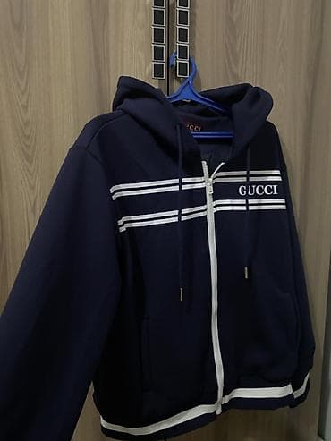 банные шорты: Мужской спортивный костюм, M, Gucci, Новый, цвет - Синий — 3