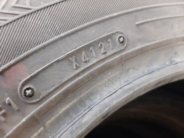 шины на форанер: Шины 215 / 60 / R 16, Всесезонная, Б/у, Пара, Япония, Falken — 6