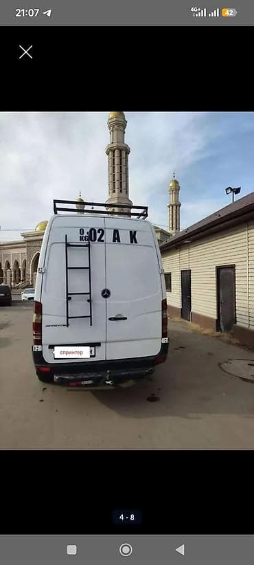 sprinter 4 4: Mercedes-Benz Спринтер: 2007 г., 2.2 л, Механика, Дизель, Фургон — 3