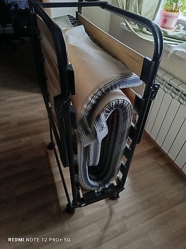 Продаю кровать раскладушка. производство Беларусь.190х80 at lalafo.kg Продаю кровать раскладушка. производство Беларусь.190х80