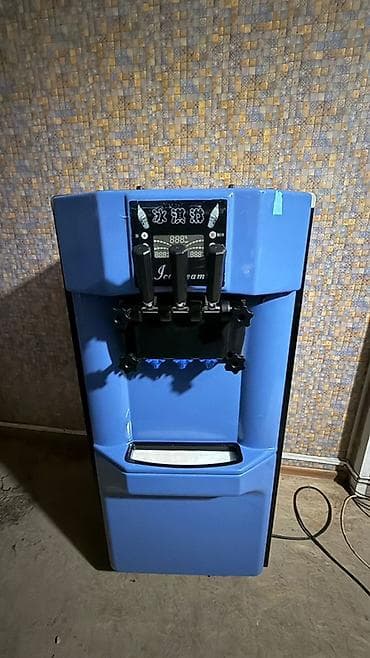 компрес: Профессиональный аппарат для мягкого мороженого (floor-standing) - — 1