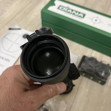 присел: Шикарный Оптический прицел DIANA 3-12x44 FFP в компактном корпусе — 5