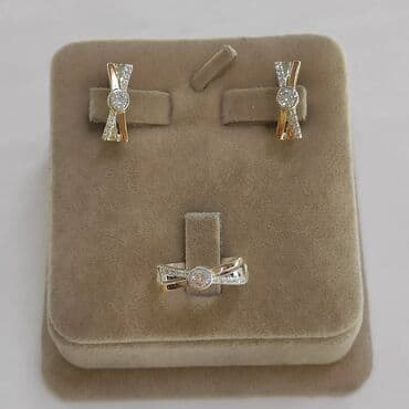 свадебные платья от производителя: Серебряный комплект Серебро + золото 925/ пообы Набор с камнями — 2