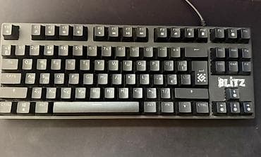 hyper x: Клавиатура, Механическая, Проводное подключение, Размер: 80% — 2
