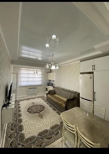 Батирлер: 1 бөлмө, 48 м², Аламедин-1 мкр Элитка, 9 кабат, Дизайнердик оңдоо — 7