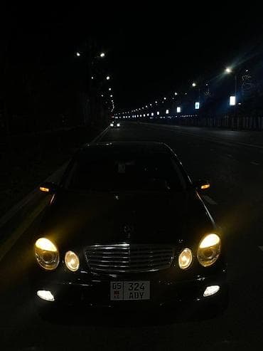 мерс 211 2005: Mercedes-Benz E-Class: 2005 г., Седан — 3