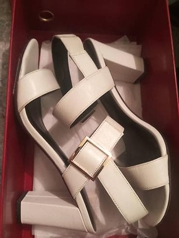 ремень стяжной: Кожаные босоножки Basconi. Разм.37. Состояние отличное — 3