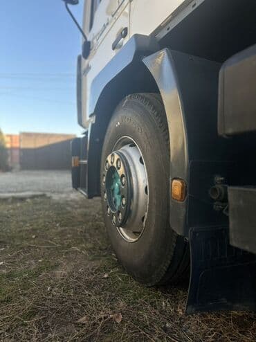 сидения трактор: Тягач, MAN, 1998 г., Тентованный — 9