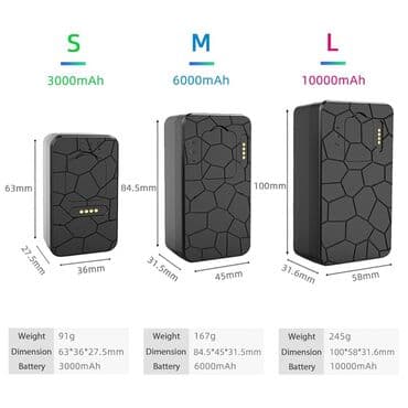 мини gps: G50M 2G 4G GPS-трекер 6000 мАч с длительным временем ожидания — 2