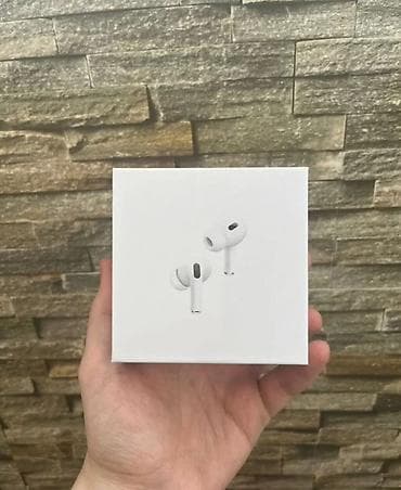 Аудиотехника: Беспроводные вакуумные наушники, Apple, AirPods Pro 2, Новый — 1