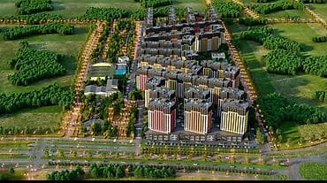 кв кок жар: 1 комната, 47 м², Южная Магистраль Элитка, 5 этаж, ПСО (под самоотделку) — 1