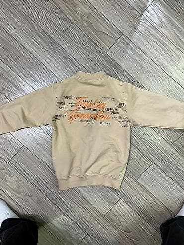 second hend: Рубашка, цвет - Бежевый, Б/у — 1