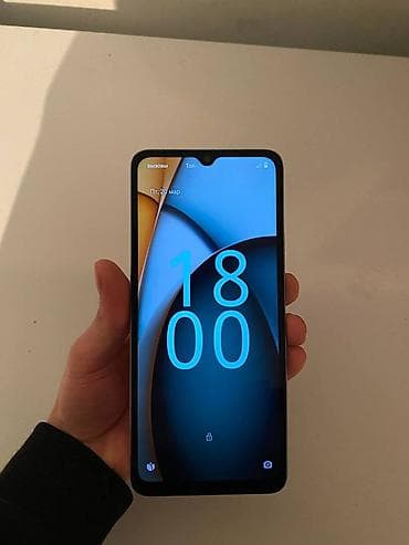 Мобильные телефоны: Redmi, Redmi A3, Б/у, 64 ГБ, цвет - Голубой, 2 SIM — 1