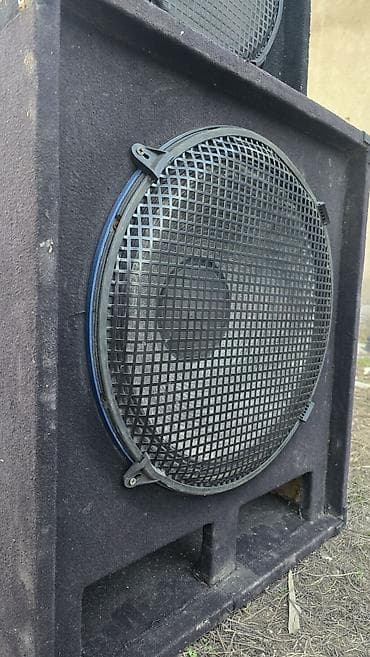 Микрофоны: Калонкалар сатылат 1штук 18дюм калонка. Динамик Paudio 1500ват — 10