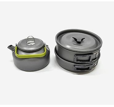 Набор посуды походный для туризма и путешествий на 1 - 2 персоны В — 5