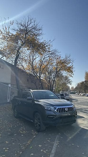 dodge ram trx: Представляем пикап SsangYong Rexton Sports в темно-сером металлическом — 2