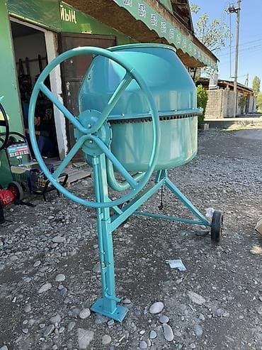 Үй жана бакча: Бетон аралаштыргыч Мобилдик, Орто (150 - 300 л), Жаңы — 2