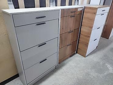 Комод для одежды, Без зеркала, ЛДСП, цвет - Серый