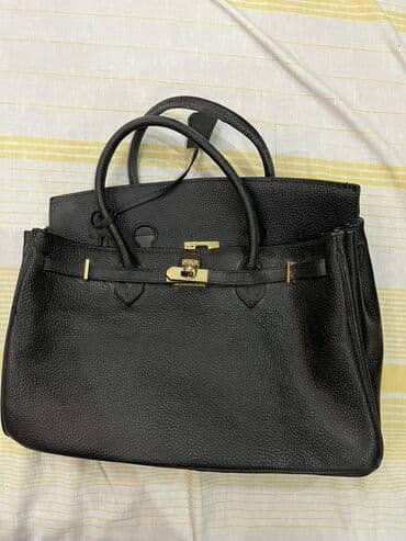 кошелек женский бишкек цена: Женская сумка- HERMES из черной зернистой кожи с жесткой формой и — 2