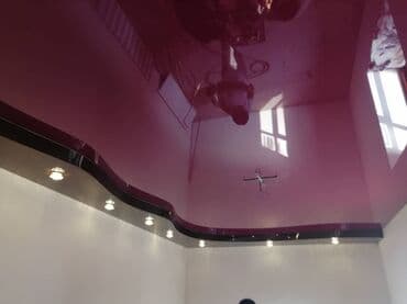 натяжний потолок ціна за квадратний метр: Натяжной потолок Глянцевое, 3D потолки, Матовое Демонтаж, Гарантия, Монтаж — 3