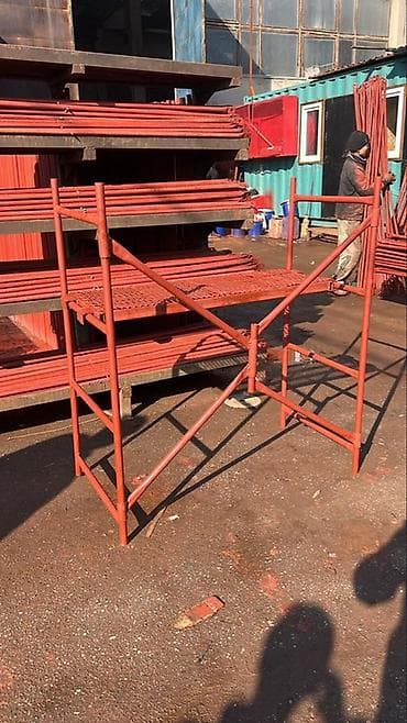 Строительное оборудование: Строительные вышки-тур/леса рамные - Рамная система для внутренних и — 1