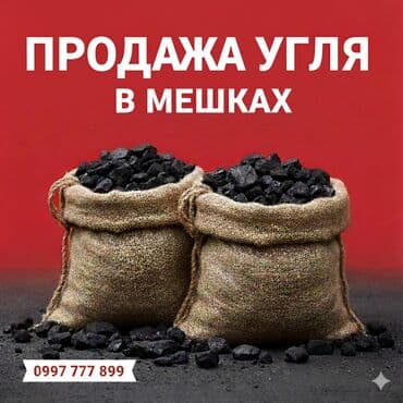Продаю Уголь (Шабыркуль) Уголь в мешках 50/60кг ! Адрес : Новостройка