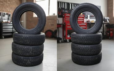 Шины 215 / 80 / R 16, Зима, Б/у, Комплект, Внедорожные (АТ/МТ), Япония, Dunlop
