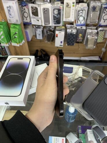 хуавей п50 про цена бишкек: IPhone 14 Pro, Колдонулган, 128 ГБ, Black Titanium, Коргоочу айнек, Заряддоочу түзүлүш, Каптама, 82 % — 8
