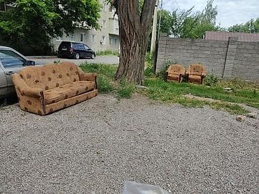 мебель распродажа: Комплект мягкой мебели, цвет - Коричневый — 6