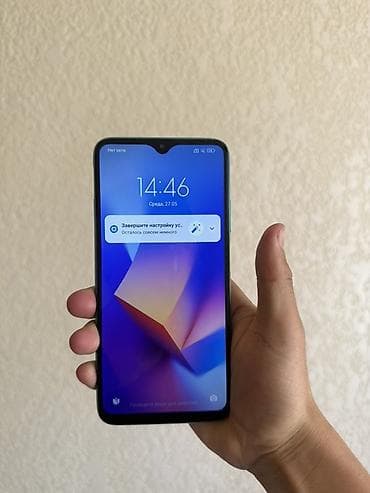 диспи: Redmi, Redmi 9T, Б/у, 64 ГБ, цвет - Зеленый — 1