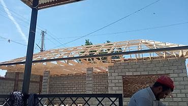 Кровельные работы и монтаж стропильной системы - Устройство