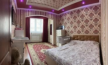 Батирлер: 2 бөлмө, 68 м², Көк-Жар ж/м 106-серия жакшыртылган, 7 кабат, Косметикалык оңдоо — 6