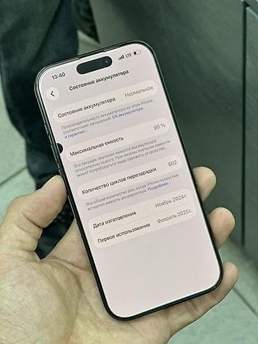 16 pro 512: IPhone 16 Pro, 256 ГБ, Черный, 90 % — 2