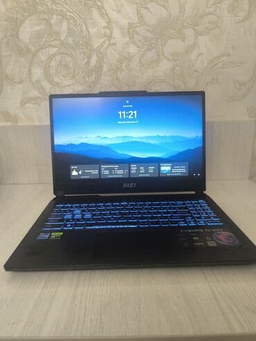 Ноутбук, MSI, 16 ГБ ОЗУ, Intel Core i7, 15.6 ", Б/у, Для несложных задач, память SSD