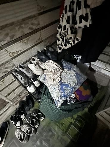 гардеробные: Полка для обуви, Железо — 2