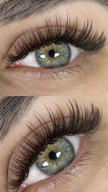 Наращивание ресниц на выезд - Эффект: естественный, воздушный объем