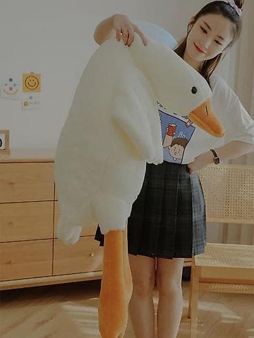 супермен: ​🦆 Мягкая игрушка-подушка «Гусь-Обнимусь» — хит продаж! ​Ищете — 1